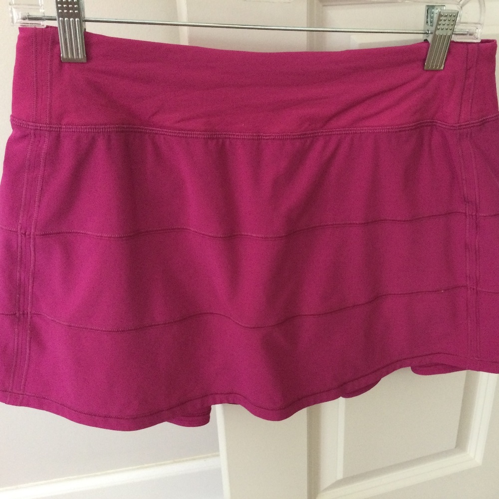 Lululemon pace rival skirt 6 tall